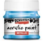Pentart Metál akrilfesték 50 ml kék