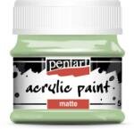 Pentart Matt akrilfesték 50 ml vintage zöld