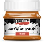 Pentart Matt akrilfesték 50 ml vörös agyag
