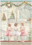 Stamperia A4 rizspapír csom. - The Nutcracker ballet