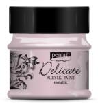 Pentart Delicate metál 50 ml lilaezüst