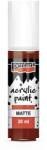 Pentart Matt akrilfesték 20 ml bordó