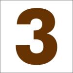 Penta collection Fabetű 45mm, 10 db/csomag 3