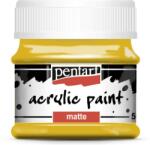 Pentart Matt akrilfesték 50 ml mandarin