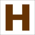 Penta collection Fabetű 45mm, 10 db/csomag H