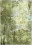 Stamperia A4 rizspapír csom. - Forest trees