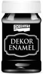 Pentart Dekor Zománcfesték 100 ml fekete