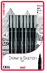 uni UNI PIN 8 darabos rajzmarker készlet "Draw and Sketch