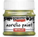 Pentart Metál akrilfesték 50 ml golden touch