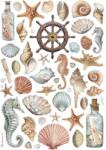 Stamperia A4 rizspapír csom. - Shells