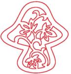 Penta collection Fafigura, 5 db/csomag - gomba 85