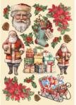 Stamperia Színes fafigurák A5 - Classic Christmas