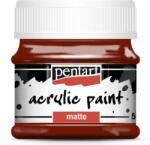 Pentart Matt akrilfesték 50 ml bordó