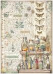 Stamperia A4 rizspapír csom. - Fortune alchemy