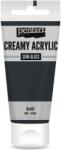 Pentart Krémes akrilfesték selyemfényű 60 ml fekete