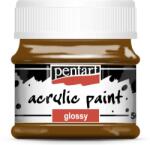Pentart Fényes akrilfesték 50 ml gesztenye