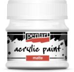 Pentart Matt akrilfesték 50 ml fehér