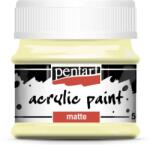 Pentart Matt akrilfesték 50 ml vaj