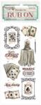 Stamperia Rub-on cm 10, 16x21, 6 - Master of Magic cartomagic
