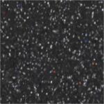 Penta collection Dekorgumi - glitteres, fekete 20x30 cm