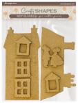 Stamperia KLSM76 - MDF figurák: Family house and mice