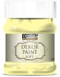 Pentart Dekor krétafesték 230 ml sárga