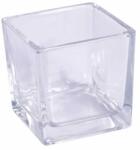 Penta collection Üveg mécsestartó 7 x 7 x 7 cm