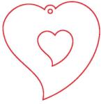 Penta collection Fafigura, 6 db/csomag - füli alap 232