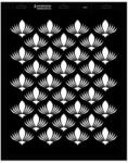 Penta collection Stencil - Virág 01 - L