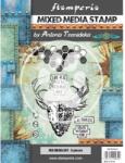 Stamperia Akril pecsételő 15x20 cm - Mixed Media Art