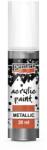 Pentart Metál akrilfesték 20 ml grafit