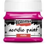 Pentart Matt akrilfesték 50 ml magenta