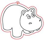 Penta collection Fafigura, 5 db/csomag - viziló 167