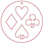 Penta collection Fafigura, 6 db/csomag - füli alap 241