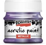 Pentart Metál akrilfesték 50 ml lila