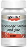 Pentart Glitteres dekupázs ragasztólakk 100 ml