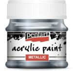 Pentart Metál akrilfesték 50 ml csillogó kék