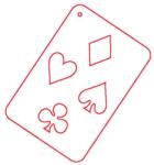 Penta collection Fafigura, 6 db/csomag - füli alap 242