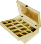 Penta collection Tárolódoboz, dupla szintes, átlátszó tetős 30 x 19, 5 x 10 cm