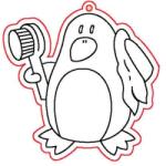 Penta collection Fafigura, 5 db/csomag - pingvin 166