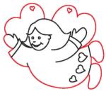 Penta collection Fafigura, 5 db/csomag - angyal 259