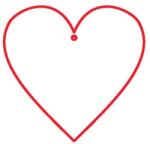 Penta collection Fafigura, 2 db/csomag - szivecske 306