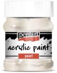 Pentart Gyöngyház akrilfesték 230 ml fehér