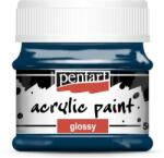 Pentart Fényes akrilfesték 50 ml indigókék