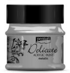 Pentart Delicate metál 50 ml antikezüst