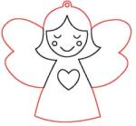 Penta collection Fafigura, 5 db/csomag - hullócsillag 351