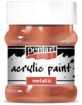 Pentart Metál akrilfesték 230 ml vörösréz