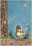 Stamperia A4 rizspapír csom. - Hidden Grove Mr Frog