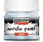 Pentart Gyöngyház akrilfesték 50 ml kék