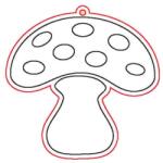 Penta collection Fafigura, 5 db/csomag - gomba 72